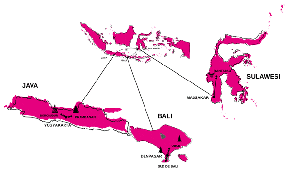 Circuit De Java au Pays Toraja djakarta Indonesie