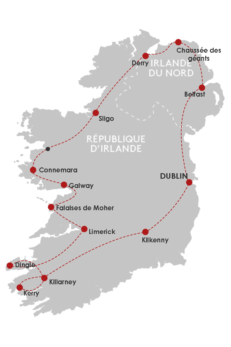 Autotour Irlande 360° - Hôtel dublin Irlande