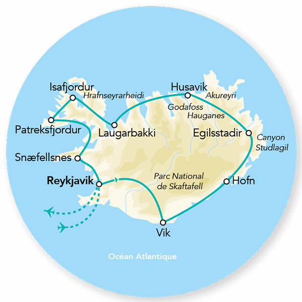 Circuit Merveilles d'Islande en Été - Limité à 30 pers reykjavik Islande