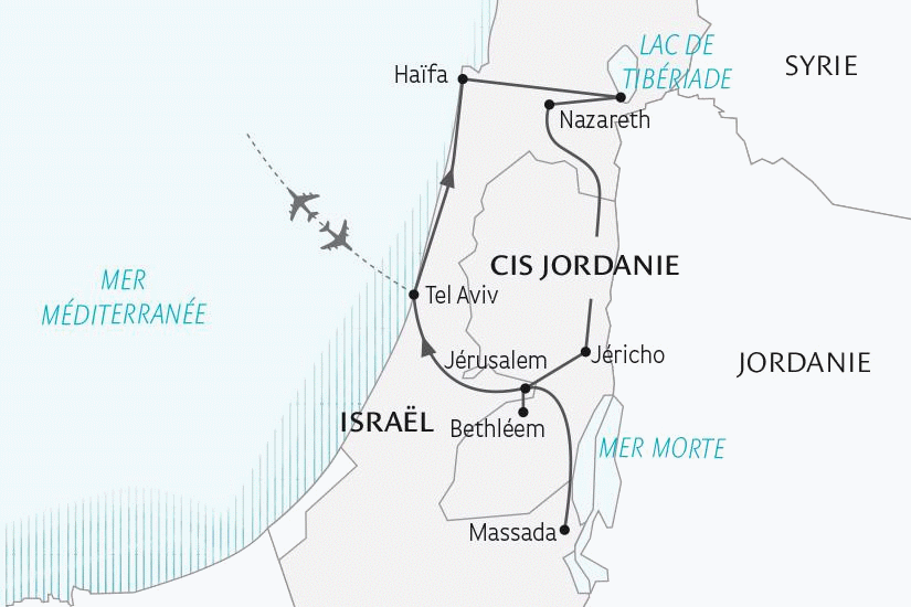 Circuit Israël, du lac de Tibériade à la mer Morte (petit groupe - 6-12 pers.) tel_aviv Israel