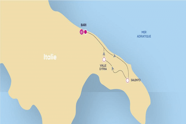 Autotour Break dans Les Pouilles bari Italie