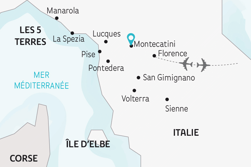 Circuit La dolce vita en Toscane florence Italie