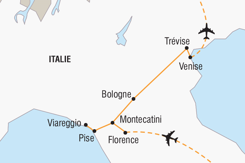Circuit Les Carnavals de Venise et de Viareggio florence Italie