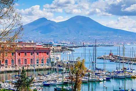 Vésuve, Naples