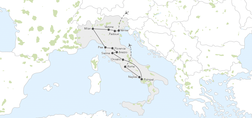 Circuit Cap sur l'Italie : Venise, Florence et Rome - Entrée Venise venise Italie
