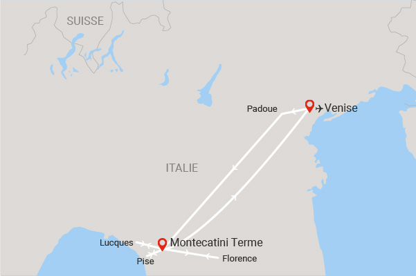 Circuit Trésors de Venise à la Toscane 3*/ venise Italie