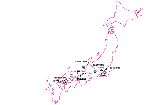 Circuit Saveurs et Traditions Nippones en Liberté osaka Japon