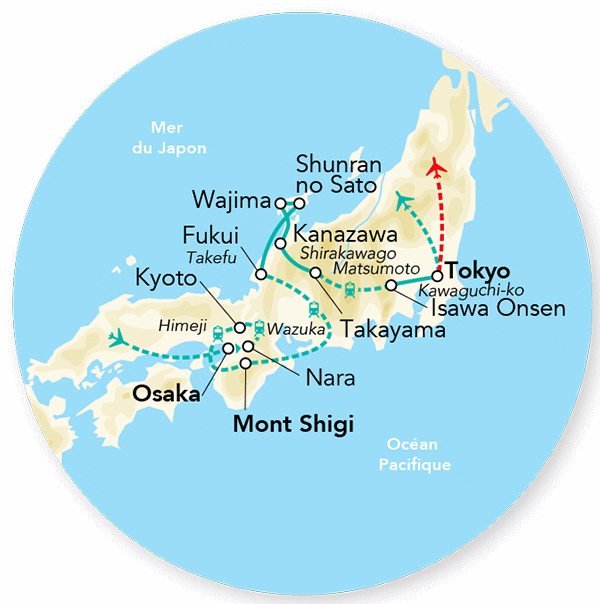 Circuit Immersion au Japon osaka Japon