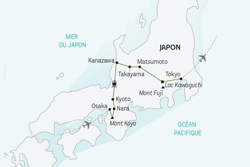 Circuit Instants suspendus, le Japon autrement osaka Japon