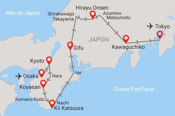 Circuit Traditions et culture du Japon & pré séjour à Osaka et Kyoto osaka Japon