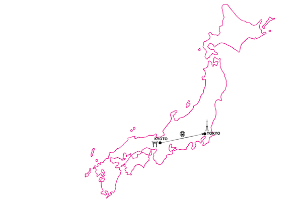 Circuit Capitales Enchantées en Liberté & Ryokan, de Tokyo à Kyoto tokyo Japon