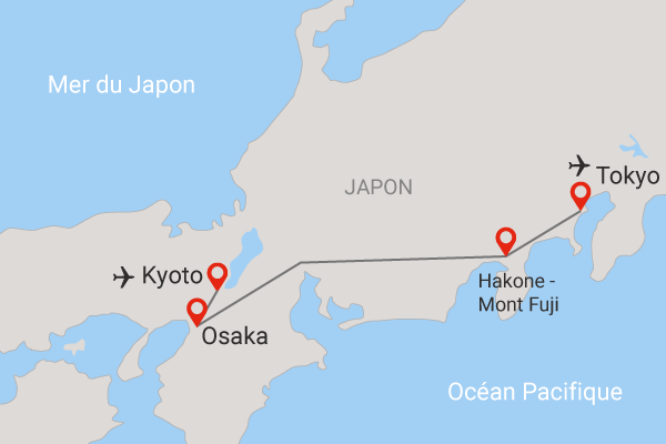 Circuit Le Japon incontournable en liberté (Saison 25/26) tokyo Japon
