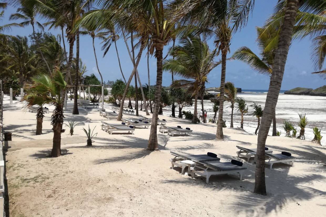 Plage - Hôtel Sun Palm Beach Resort 4* sup Mombasa Kenya