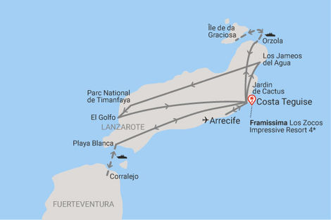 Entre plages et volcans de Lanzarote en 10 nuits 4*