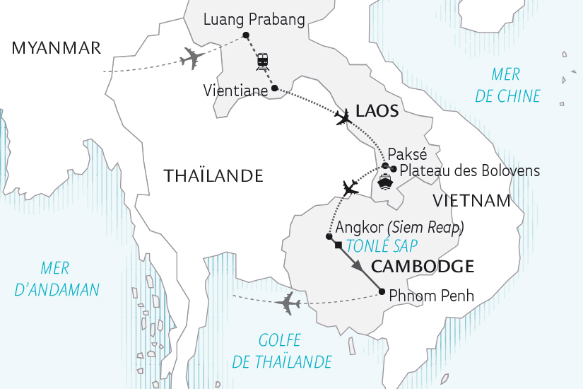Circuit Petit groupe - Le Laos et le Cambodge, de Luang Prabang aux merveilles d'Angkor luang_prabang Laos