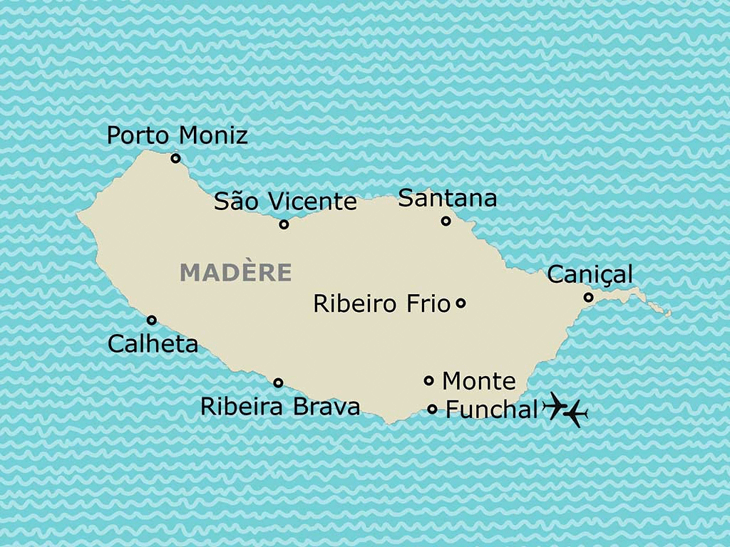 Autotour Madère en liberté - Hôtel funchal Madère