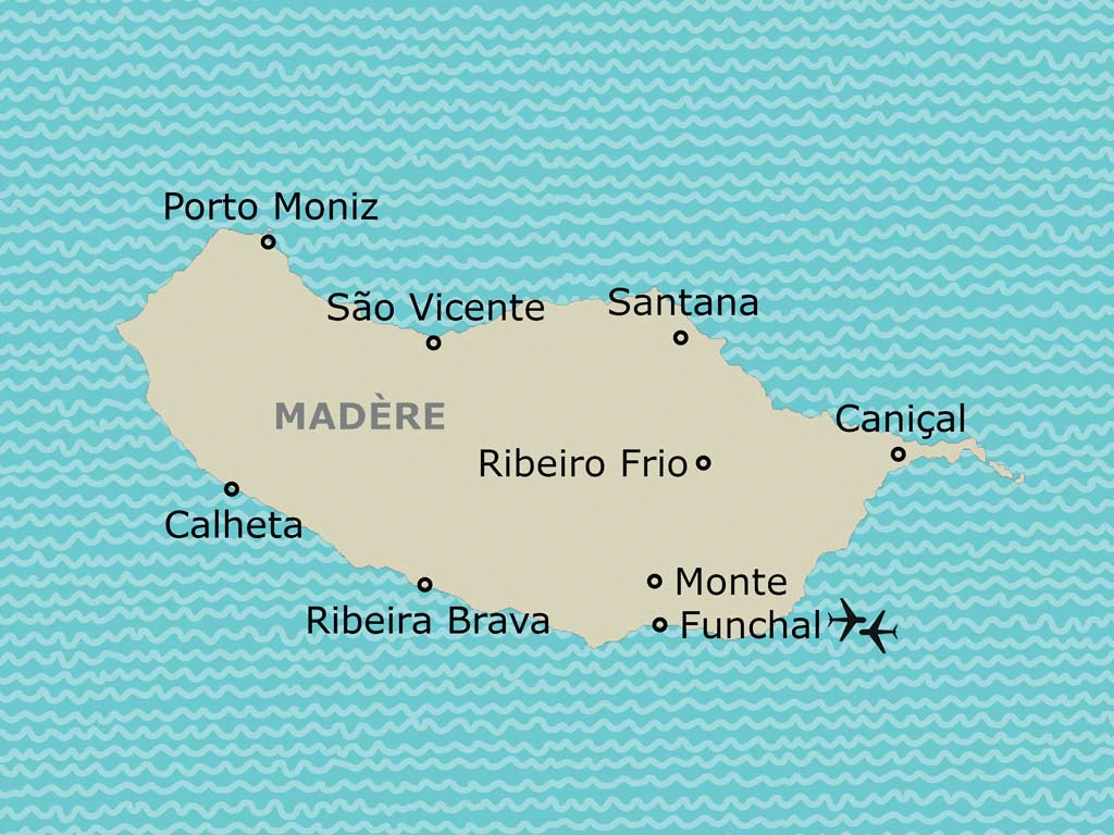 Circuit Nouvel An à Madère - Hôtel Estalagem do Mar 3* - Visites incluses funchal Madère