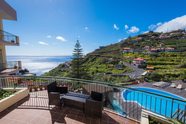 Vue panoramique - Hôtel Do Campo 4* Funchal Madère