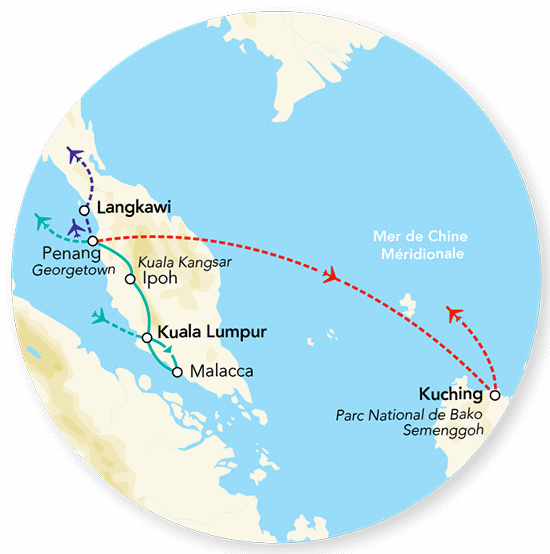 Circuit Merveilles de Malaisie - Limité à 18 pers. kuala_lumpur Malaisie