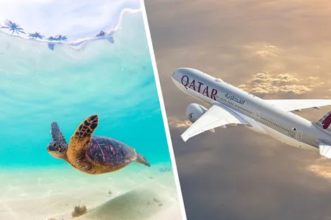 Club Framissima SAii Lagoon Curio By Hilton avec vols Qatar Airways atoll_de_male_sud Maldives