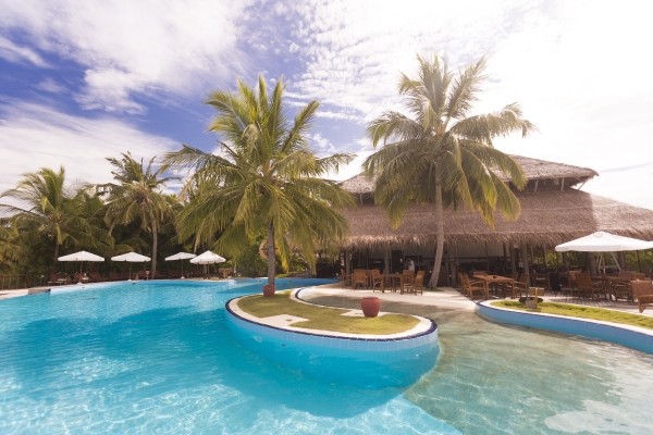 Piscine - Hôtel Filitheyo Island Resort 4* Male Maldives