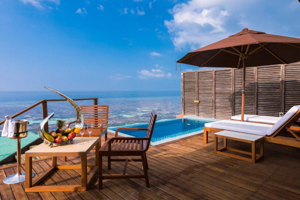 Maldives : Hôtel Lily beach resort