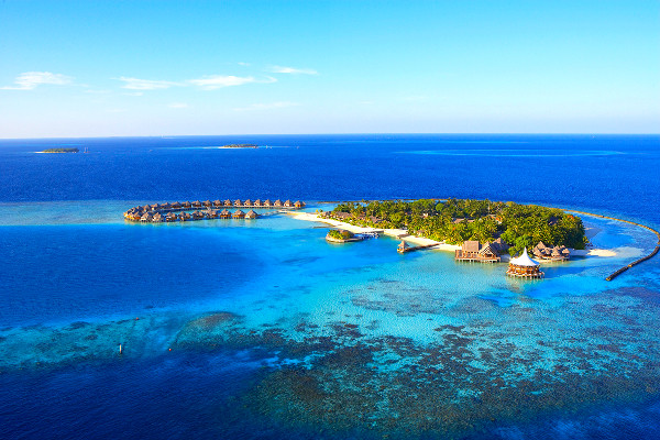 Vue aérienne - Baros Maldives