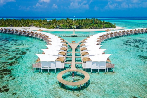 Vue panoramique - Hôtel Cinnamon Hakuraa Huraa Maldives  4*