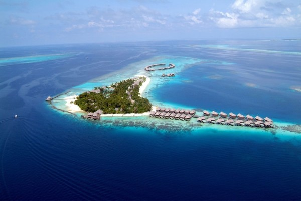 Vue panoramique - Hôtel Coco Palm Bodu Hithi 5* Male Maldives