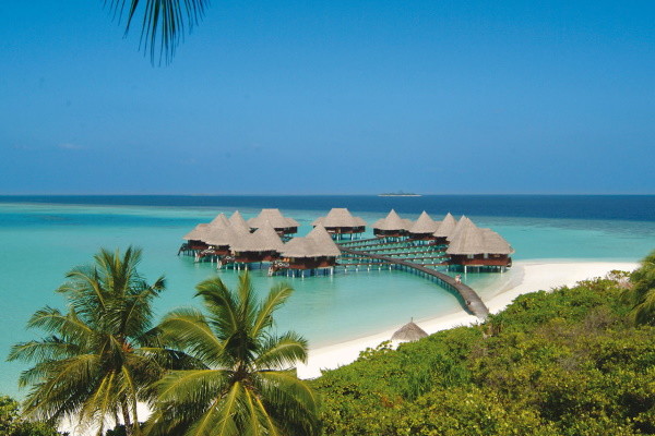 Vue panoramique - Hôtel Coco Palm Dhuni Kolhu 4* Male Maldives