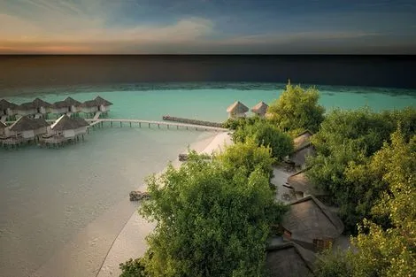 Vue panoramique - Hôtel Drift Thelu Veliga Retreat 5* Male Maldives