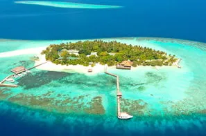 Maldives-Male, Hôtel Eriyadu Island Resort 4*