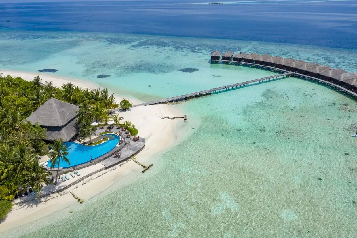 Vue panoramique - Filitheyo Island Resort 4* Male Maldives