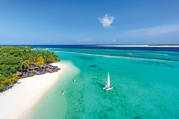 Vue panoramique - Hôtel Sheraton Maldives Full Moon Resort & Spa