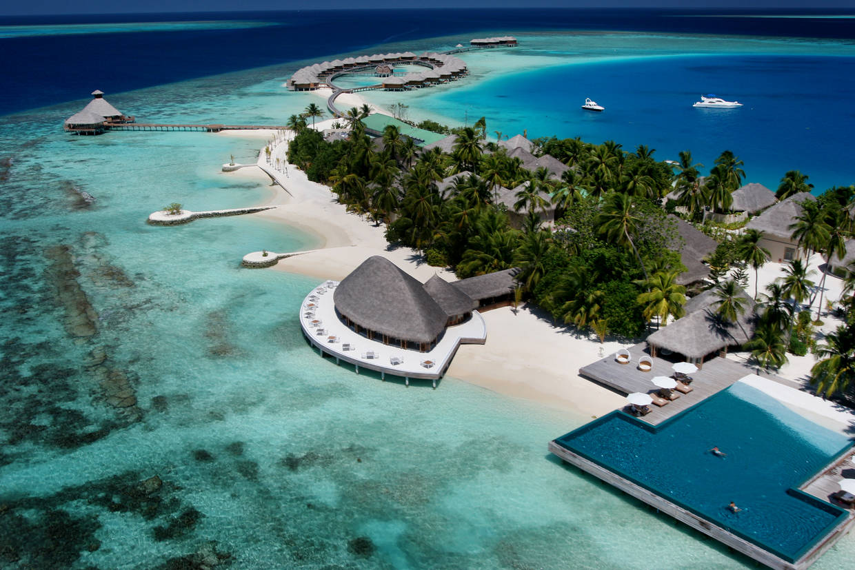 Hôtel Huvafen Fushi Océan indien et Pacifique Maldives