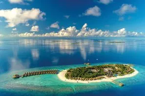Maldives-Male, Hôtel Kudafushi Resort & Spa
