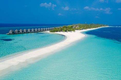 Vue panoramique - Hôtel Kuredu Island Resort & Spa 3* Male Maldives