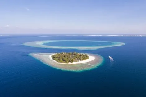 Vue panoramique - Malahini Kuda Bandos Resort 4* Male Maldives