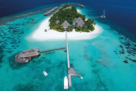 Vue panoramique - Hôtel Mirihi Island Resort 5* Male Maldives