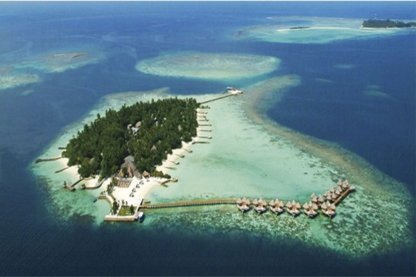 Vue panoramique - Hôtel Nika Island Resort & Spa 5* Male Maldives