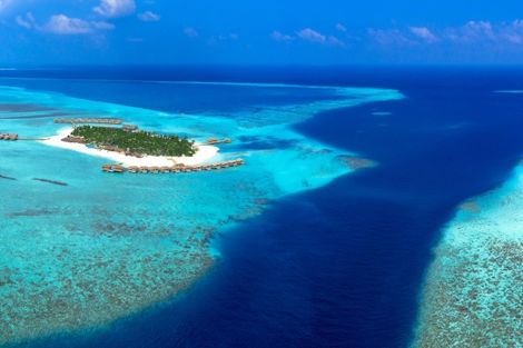 Vue panoramique - Hôtel You & Me by Cocoon 5* Male Maldives