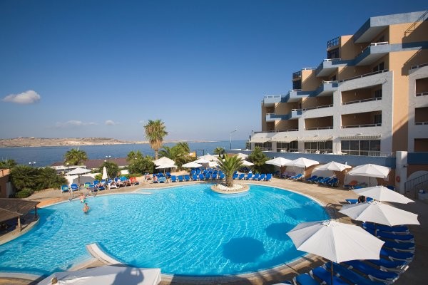 Piscine - Hôtel Dolmen Hotel 4* La Valette Malte