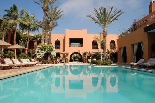 Piscine - Hôtel Tikida Golf Palace Green fees illimités au Golf du Soleil 5* Agadir Maroc