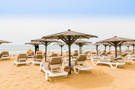 Plage - Riu Tikida Beach 4* Agadir Maroc