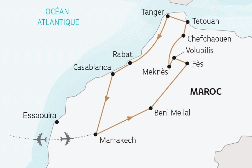 Circuit Petit groupe - Le Maroc, du Rif à l'Atlas marrakech Maroc