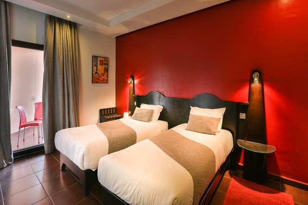 Chambre - Hôtel Red hôtel 4* Marrakech Maroc