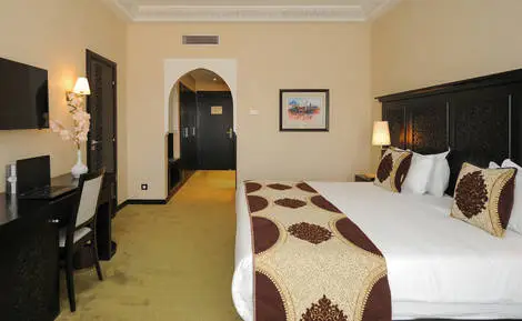 Chambre - Hôtel Riad Ennakhil & Spa 5* Marrakech Maroc