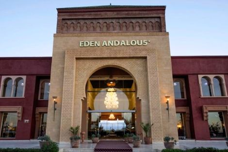Facade - Hôtel Eden Andalou Aqua Park & Spa 5* Marrakech Maroc