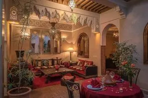Maroc-Marrakech, Hôtel Riad Dar Attika