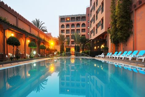 Piscine - Diwane & Spa 4* Marrakech Maroc